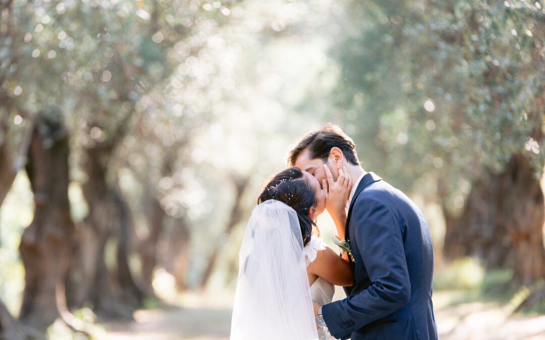 Mariage sous le chants des cigales à Menton