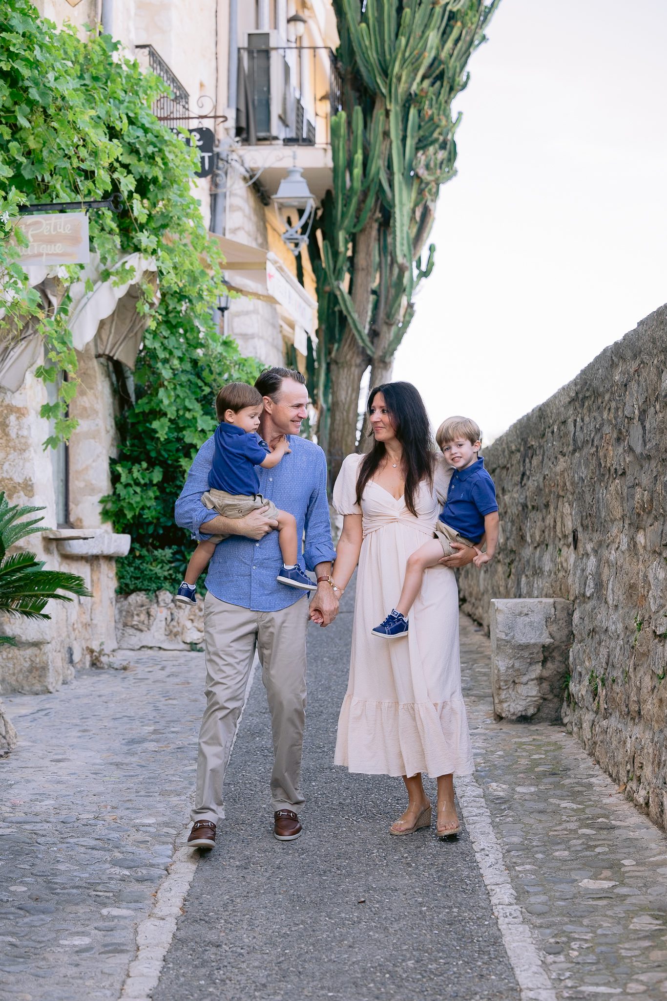 Côte d'Azur family photo session