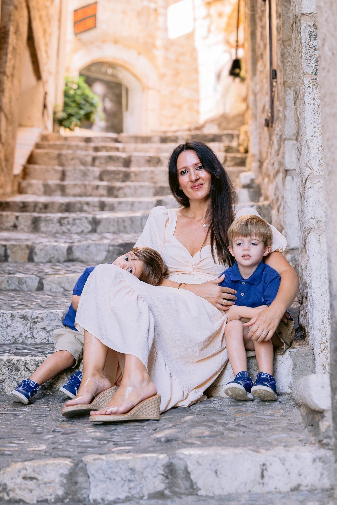 Côte d'Azur family photo session